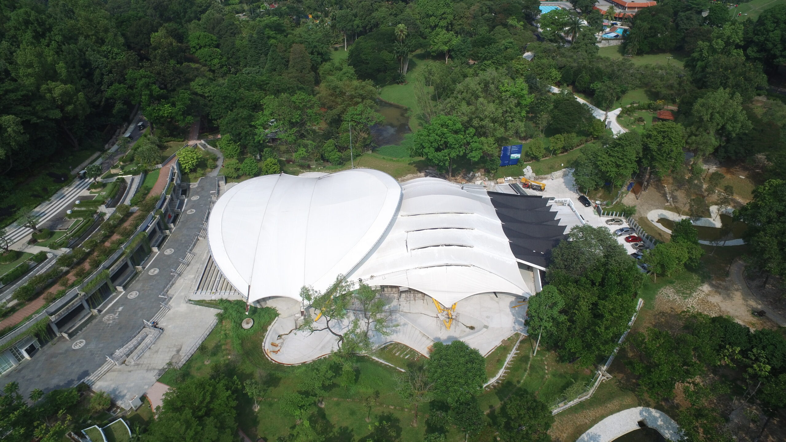 Panggung Anniversary Amphitheater Perdana Botanical Garden - Tensile ...