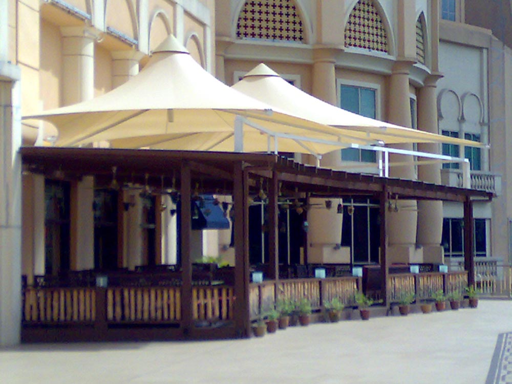 Tensile Membrane Structure Sunway Pyramid Shopping Center